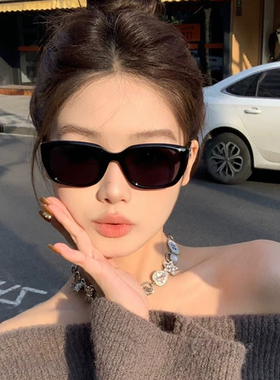 猫眼墨镜女小框高级感显脸小网红