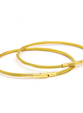 臻品灵犀软钢丝手绳手链可串3D珠