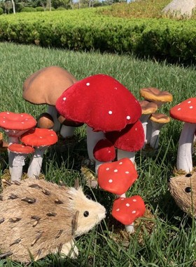 仿真蘑菇手工泡沫模型