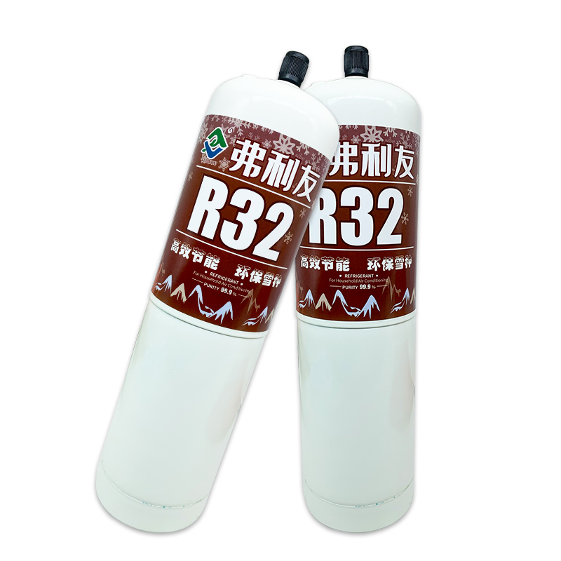 R32家用格力美的变频空调制冷剂 r32 冷媒雪种冰种液瓶装毛重900g