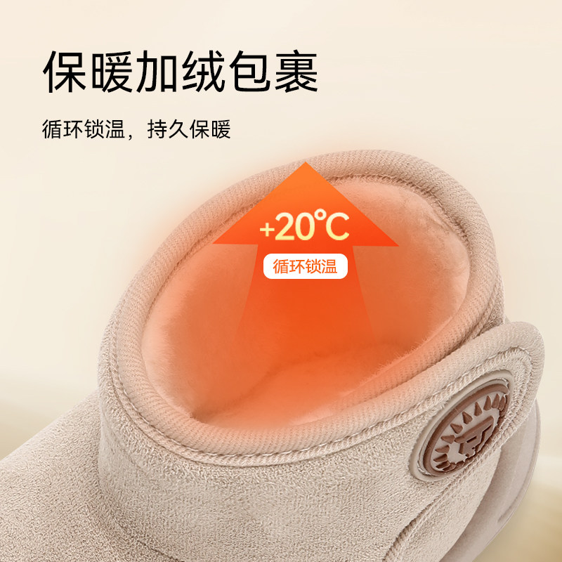 泰兰尼斯男宝宝雪地靴冬季新款加绒保暖童鞋儿童棉鞋防滑女童棉靴,淘宝优惠券,粉丝福利购,淘宝优惠卷