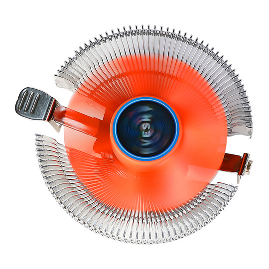 CPU散热器1150电脑台式机箱主机CPU风扇1155风冷静音玄冰100