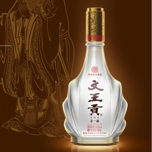 安徽临泉文王贡酒正一品系列白酒42%vol太公 490ml*4瓶/箱-图3