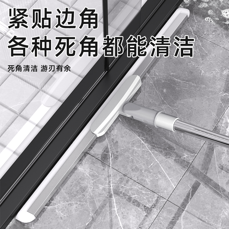 地刮卫生间魔术扫把硅胶拖把擦玻璃神器地板刮水器扫水浴室两用 - 图3