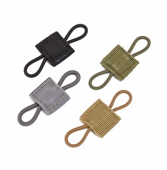 Outdoor tactical Molle system backpack vest accessories tactical buckle fixed PTT antenna binding buckle