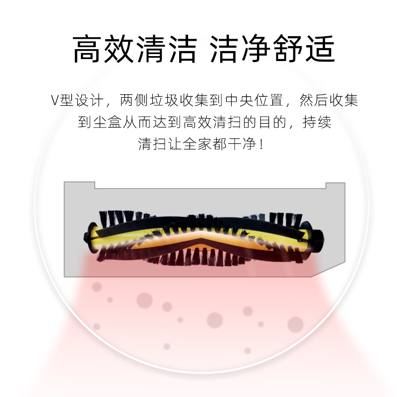 适配海尔扫地机星耀T530S/TT50SSC/T710L/M2配件海帕抹布滚刷边刷