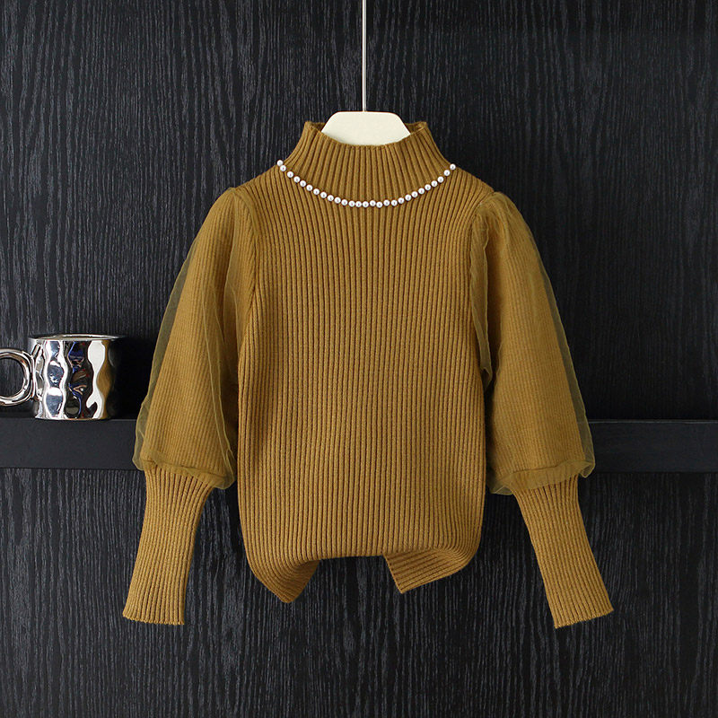 女童毛衣内搭秋冬款中大童打底针织衫儿童保暖上衣女孩外穿打底衫,淘宝优惠券,粉丝福利购,淘宝优惠卷