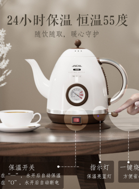 温度显示保温恒温电热水壶泡茶