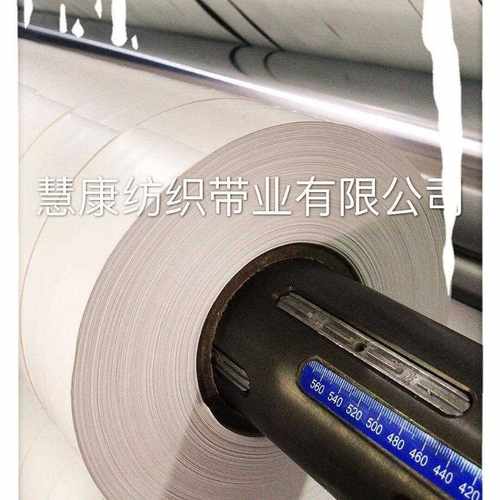 新款直销现货7.6cm大管芯尼龙带服装打印商标带空白涂层带服装辅 - 图3