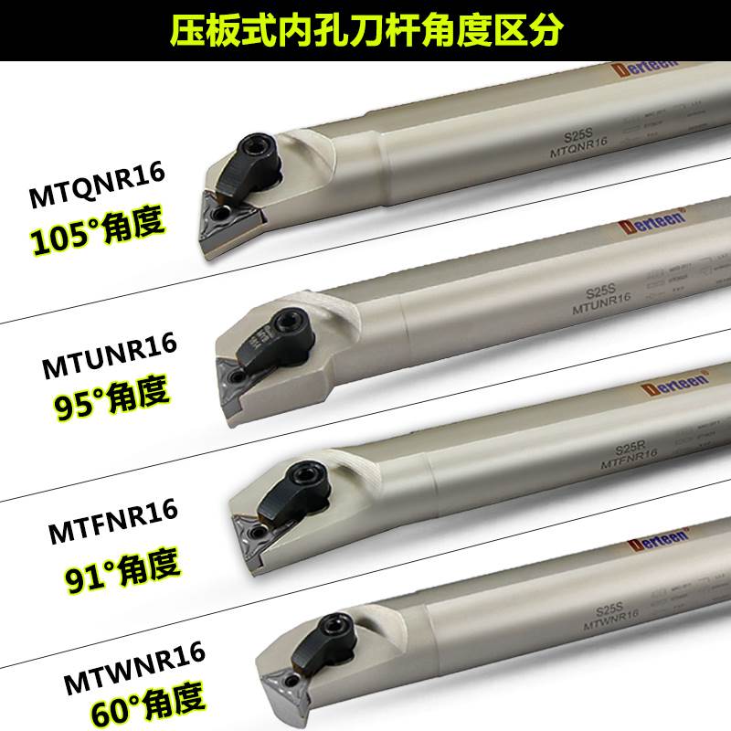 刀杆速震控车95s20孔杆刀钢mtunr16内高-数弹91度簧孔抗镗刀钢 - 图0