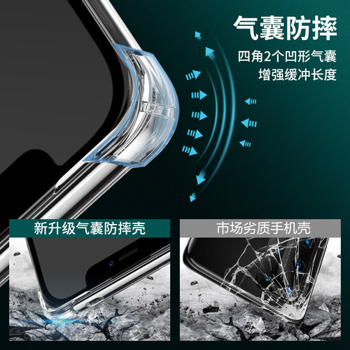UFT适用华为荣耀play6C手机壳play6TPro防摔honor保护套paly6t全包plαy透明pIay新款tpor外壳TFY一AN40男pro - 图2