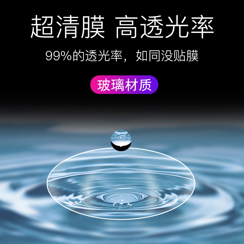 适用小米米兔6智能儿童手表7保护膜米兔C7A钢化玻璃4C/5C/6C表盘防刮花5X/6X全屏防爆全包防摔水凝软膜 - 图3