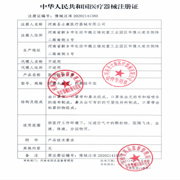 艾格惠n95型医疗级别医用防护口罩 吉仁同医疗器械口罩（器械）