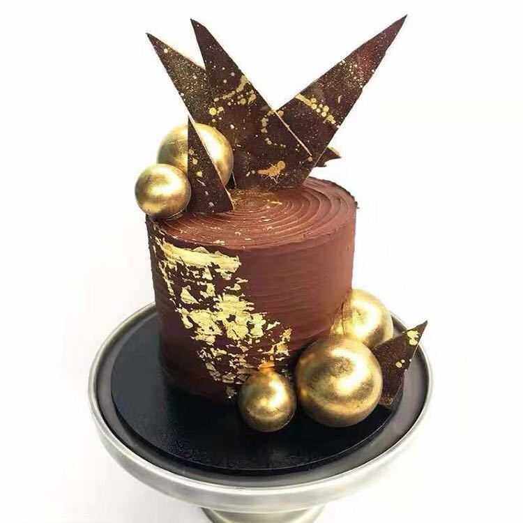 新款直销中号2.5cm金球银球彩球插件网红蛋糕装饰I珠子烘焙装扮甜,淘宝优惠券,粉丝福利购,淘宝优惠卷