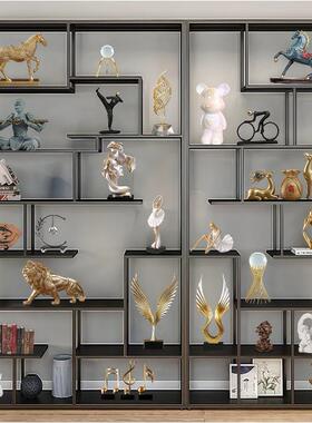 新款直销现代轻奢艺术摆件大全客厅书房电视柜办公室桌面装饰品树