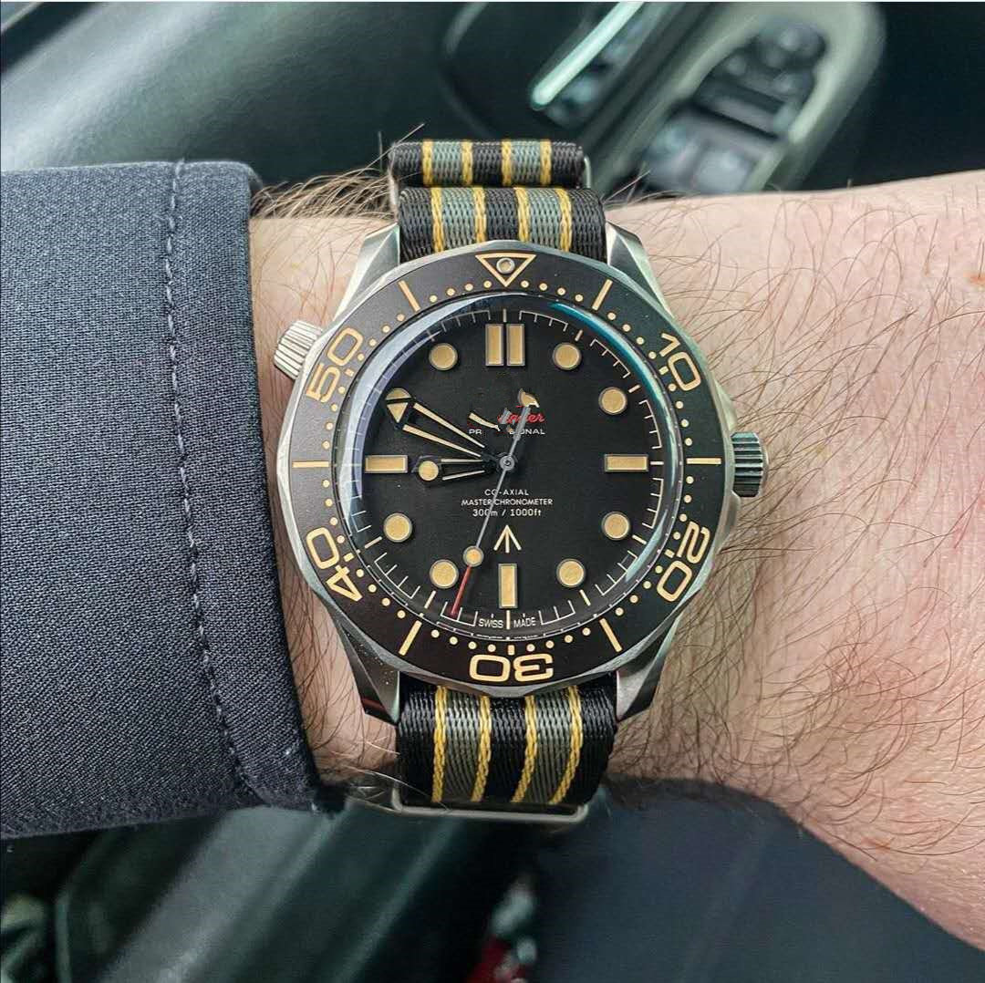 尼龙帆布nato欧米茄帝舵劳力士海马 中福瑞手表配件