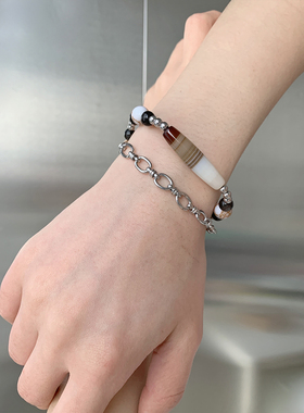 后摇新品流浪嬉皮双层手链