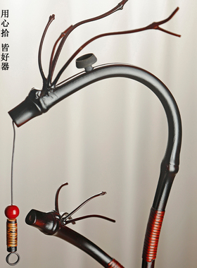 楠竹大漆双龙头龙挂香线香香插
