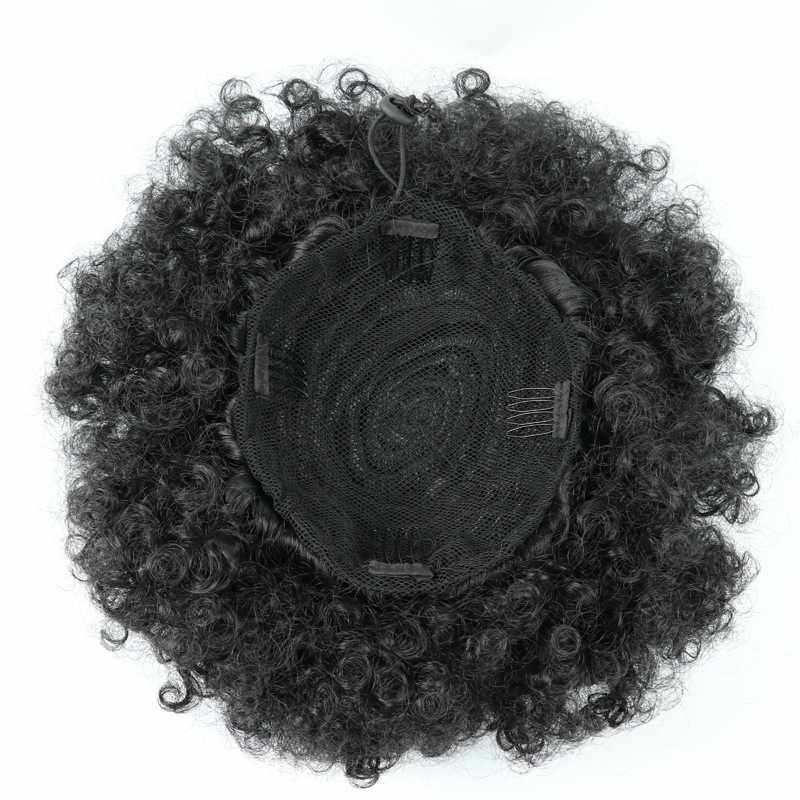 新款直销非洲假发化纤爆炸头发包欧美小卷蓬松女丸子头花苞120g克,淘宝优惠券,粉丝福利购,淘宝优惠卷