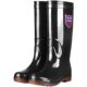 Rain boots men's high-top water shoes rain boots mid-length short-tube rain-proof shoes non-slip waterproof thickened wear-resistant plus velvet low-top rubber shoes