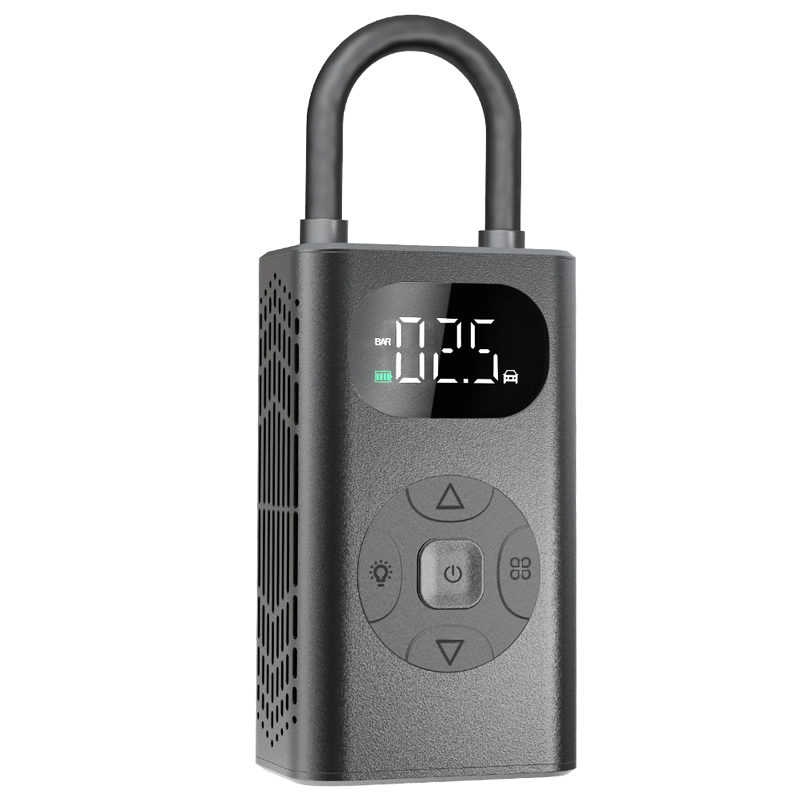 无线充气泵车载充气泵打气泵电动打气筒公路车充气泵电动充气泵 - 图0