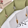 Microfiber 4-compartment foldable jewelry bag storage bag