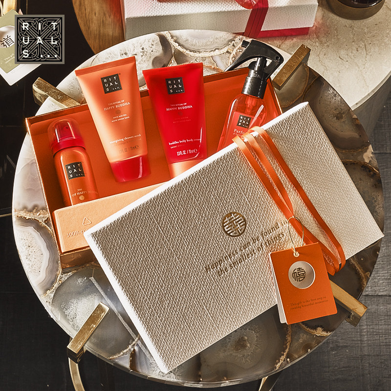 rituals笑佛礼盒575ml保湿沐浴露 RITUALS海外沐浴露