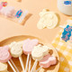 YiZhi Piggy Peppa Pig High Calcium Milk Bar Milk Strawberry Flavor Lollipop Children's Nutritional Snack Milk Candy Individual Pack
