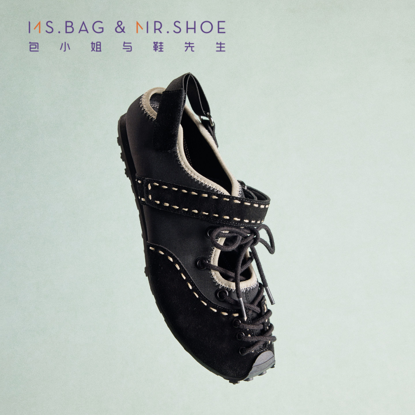 Miss Bag and Mr. Shoes 2026 new autumn retro round-toe ballet shoes flat-soled sports Mary Jane women's shoes