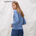 Áo len cashmere sinfude của phụ nữ mùa thu và mùa đông cổ tròn áo len dày áo len - Áo / áo thun áo len nữ Áo / áo thun