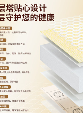 掉灰墙专用墙纸自粘防水防潮