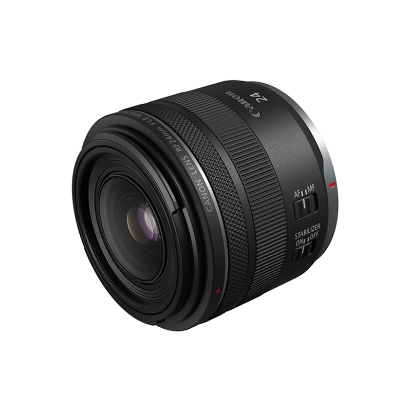 【自营】佳能RF 24mm F1.8 MACRO IS STM大光圈广角定焦微单镜头-图1