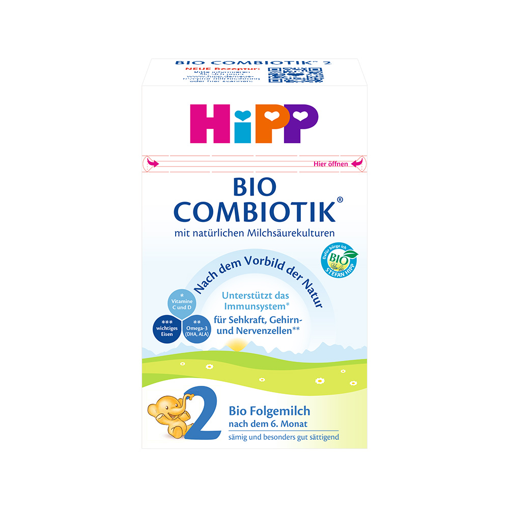 天猫国际进口超市德国喜宝HiPP有机益生菌配方奶粉2段600g 6-10个月0