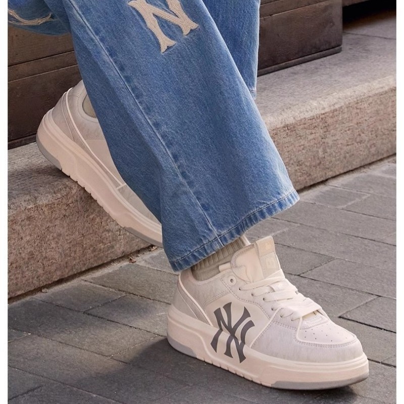 【自营】MLB 男女大童老花时尚复古休闲运动板鞋学长鞋3ASXCLD4N,淘宝优惠券,粉丝福利购,淘宝优惠卷