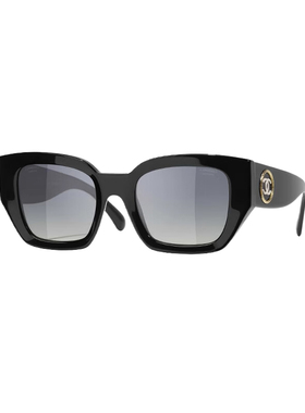 香奈儿方框渐变墨镜辛芷蕾同款