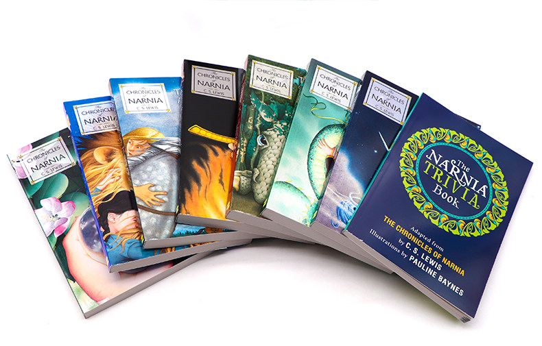 【自营】新版纳尼亚传奇8册 英文原版小说The Chronicles of Narnia青少年英语奇幻文学 CS LewisThe Lion The Witch The Wardrobe - 图2