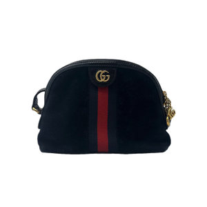 【自营】Gucci/古驰中古95新Gucci/古驰红绿条贝壳包