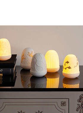 LLADRO雅致陶瓷Dome充电台灯