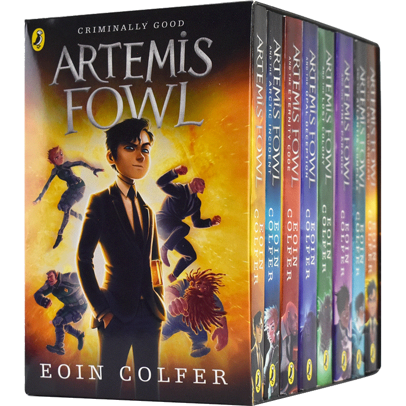 【自营】Artemis Fowl 阿特米斯奇幻历险 英文原版 儿童神秘科幻小说故事读物 青少年奇幻冒险小说 Eoin Colfer 英文版进口小说