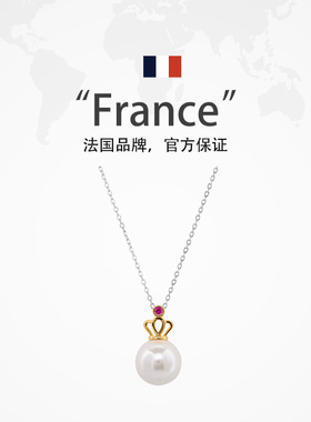 leqiyuan珍珠纯银女轻奢小众项链