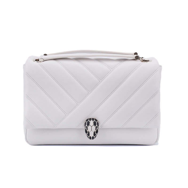 【直营】bvlgari serpenti牛皮单肩包 天猫国际时尚直营女士包袋