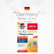 German Double Heart Vitamin D3K2 Magnesium Calcium 4-in-1 Calcium ເສີມສໍາລັບຄົນອາຍຸກາງແລະຜູ້ສູງອາຍຸເພື່ອສຸຂະພາບກະດູກ 30 ເມັດ
