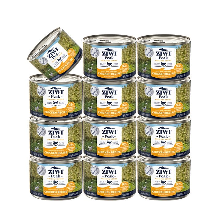 【自营】ziwi猫罐头185g*12罐主食罐鸡肉鹿肉马鲛鱼 巅峰猫罐头,淘宝优惠券,粉丝福利购,淘宝优惠卷
