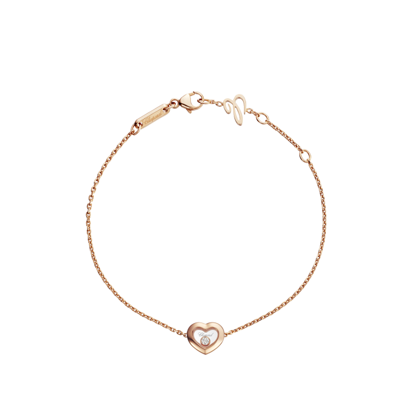 【自营】chopard /萧邦玫瑰金手链 天猫国际自营时尚范手链