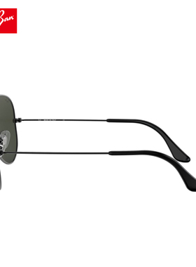 【自营】RayBan雷朋 金属圆框 灰色 飞行员式 太阳眼镜 0RB3025