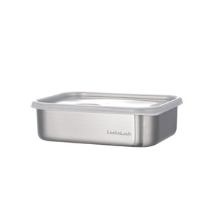 【自营】乐扣乐扣不锈钢保鲜盒冰箱收纳盒带盖食品盒家用打包盒子