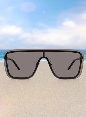 【自营】YSL/圣罗兰男女同款墨镜时尚一体式大框太阳镜SL364 MASK