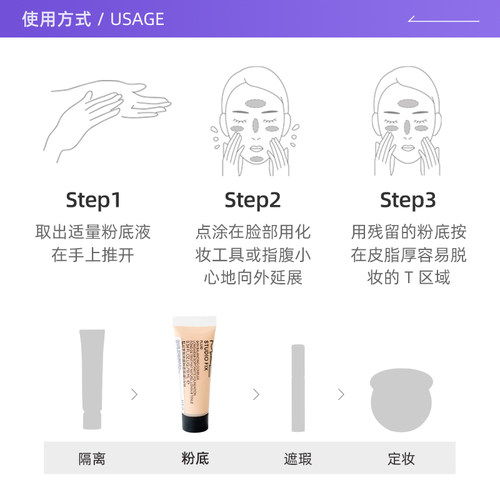 【自营】MAC/魅可定制无瑕粉底液10ml光润控油遮瑕旅行装【临期】 - 图2