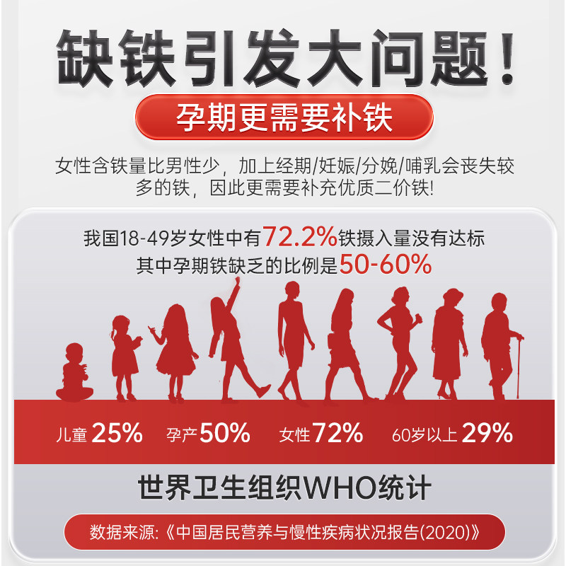【自营】德国双心补铁口服液500ml铁剂女性孕妇贫血B族VC气色气血 - 图0