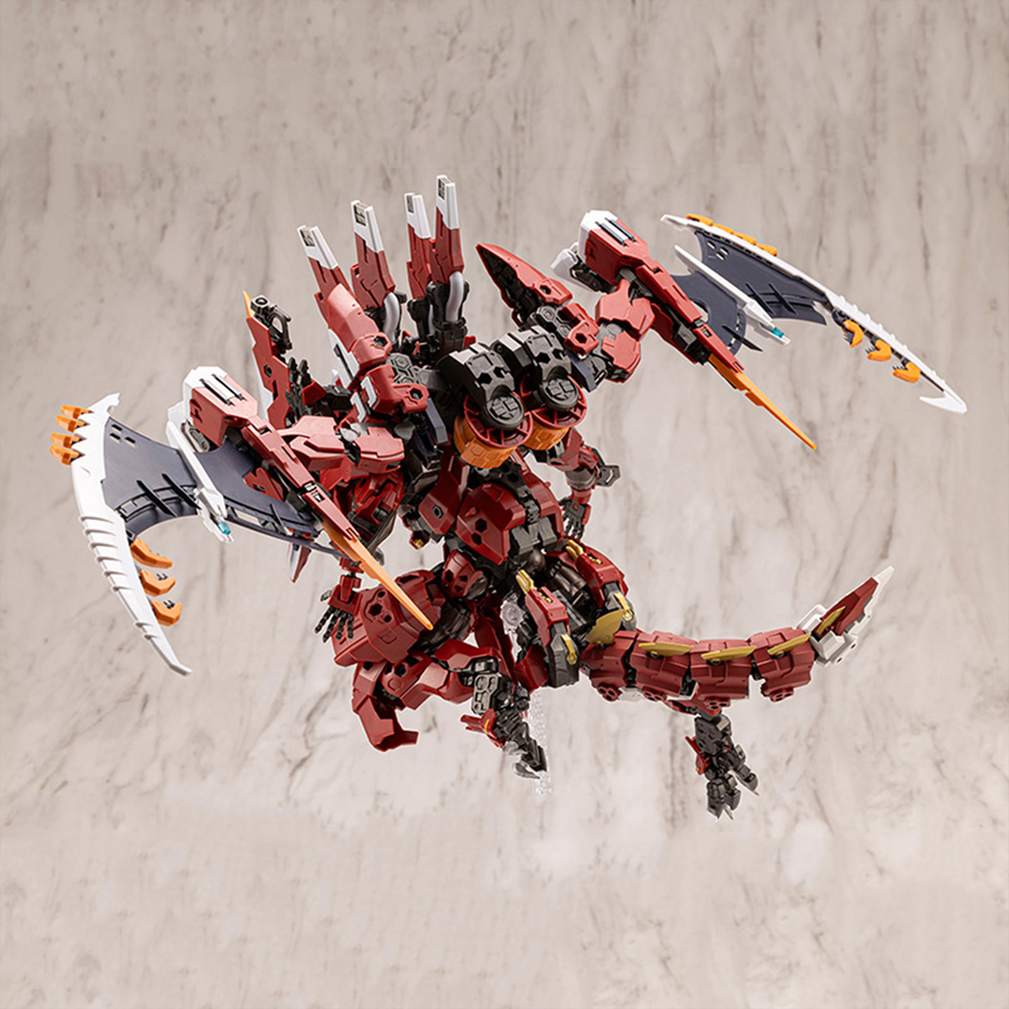 【自营】寿屋拼装模型 M.S.G 重武器组件63 鬼魔臂 红色 配件MH63 - 图1